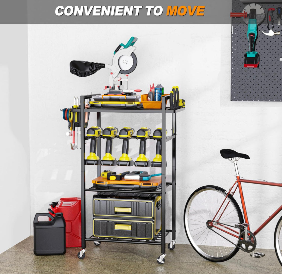 TOOLS - Power Tool Storage Rack