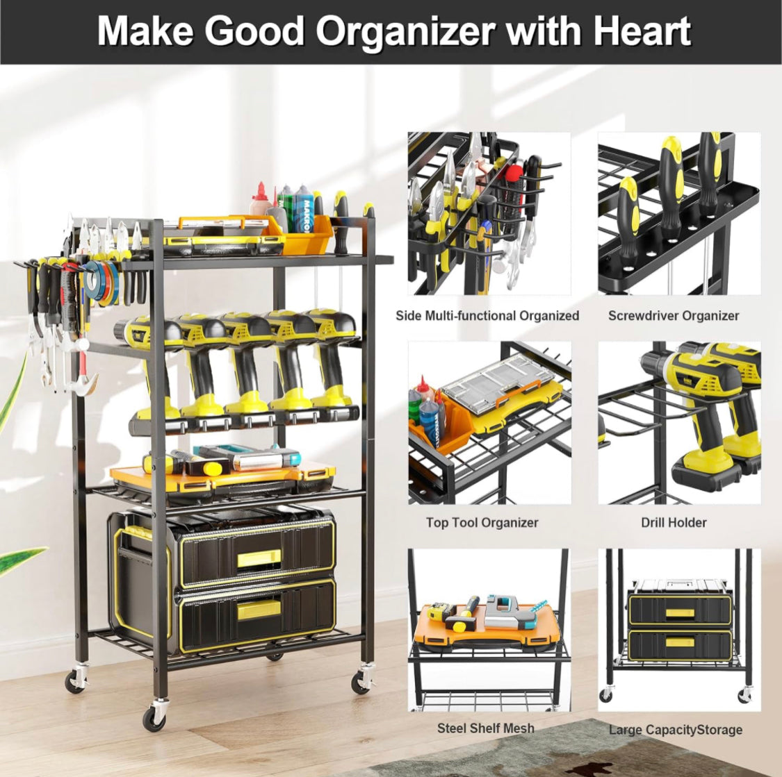 TOOLS - Power Tool Storage Rack