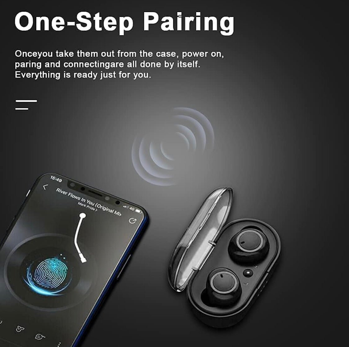 ELECTRONICS - Bluetooth Wireless Earbuds