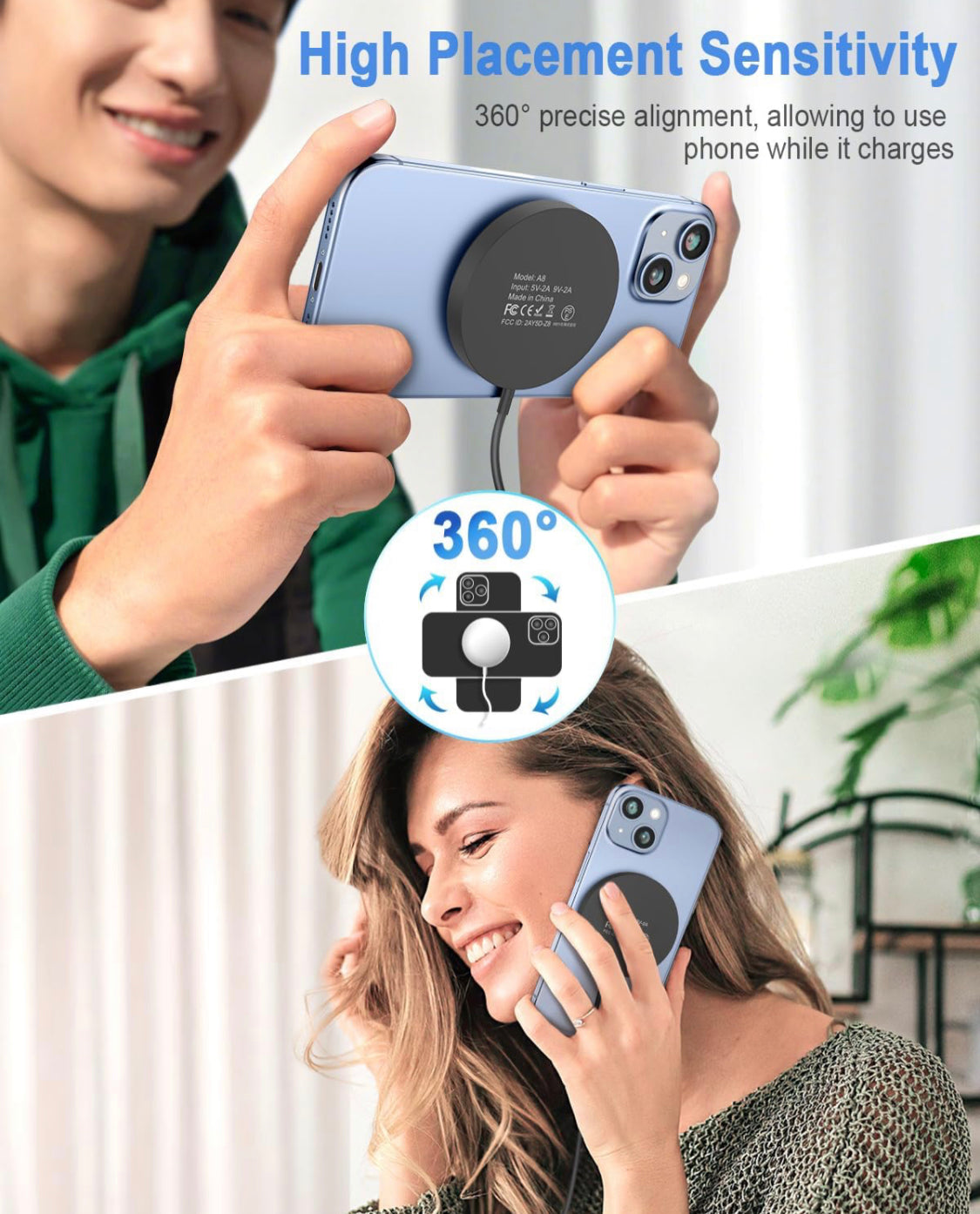 PHONES - Magnetic Wireless Charger
