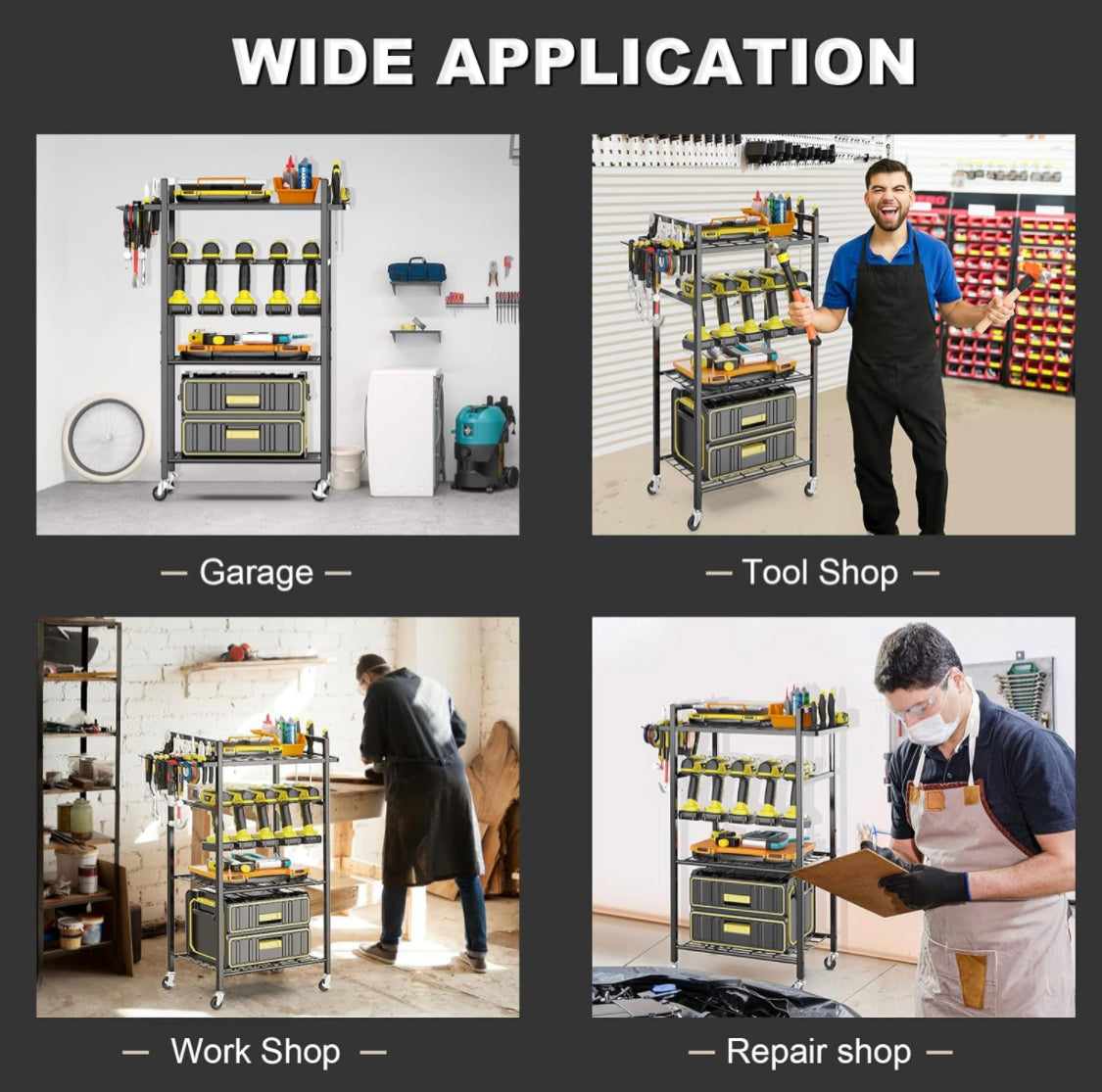 TOOLS - Power Tool Storage Rack