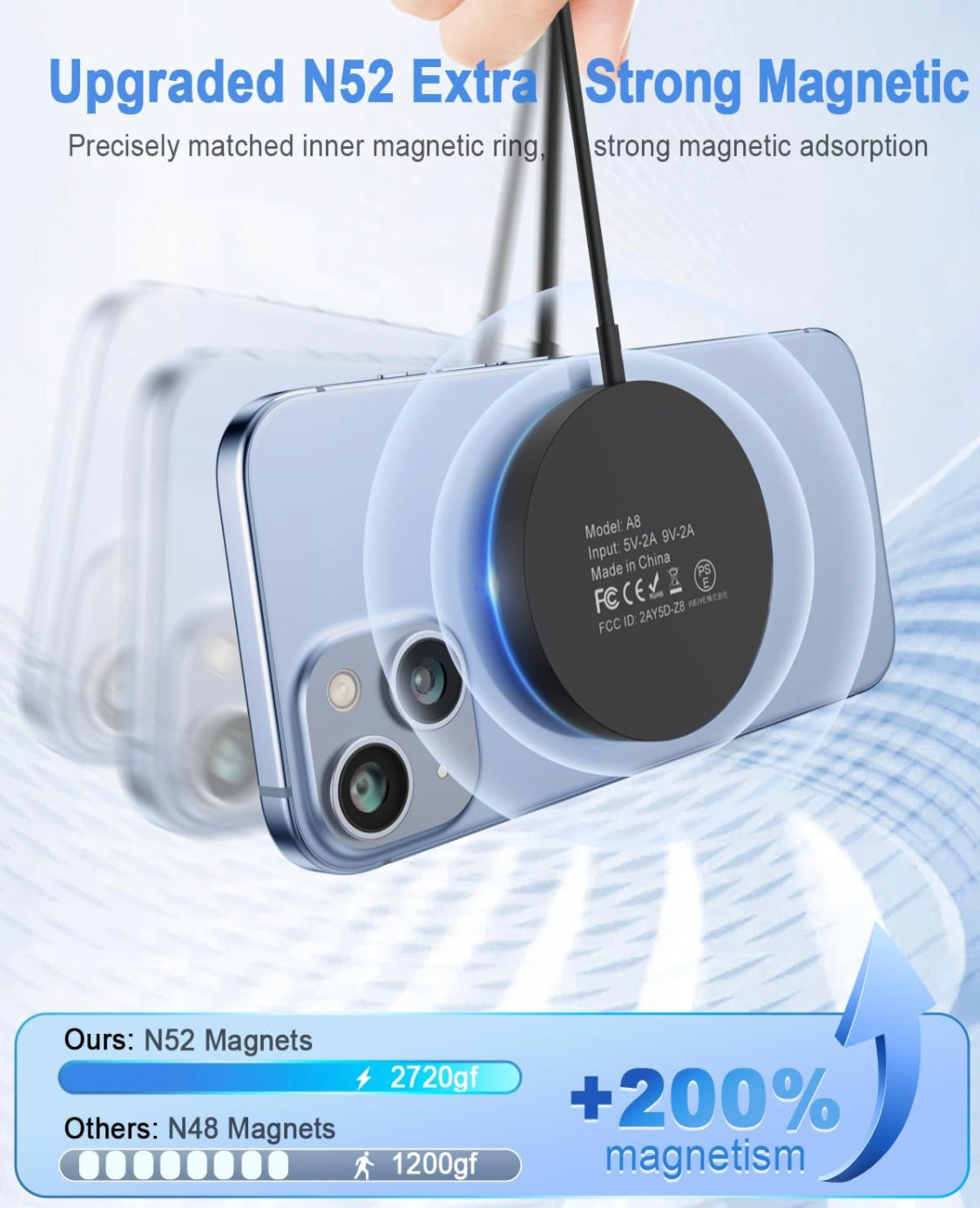 PHONES - Magnetic Wireless Charger