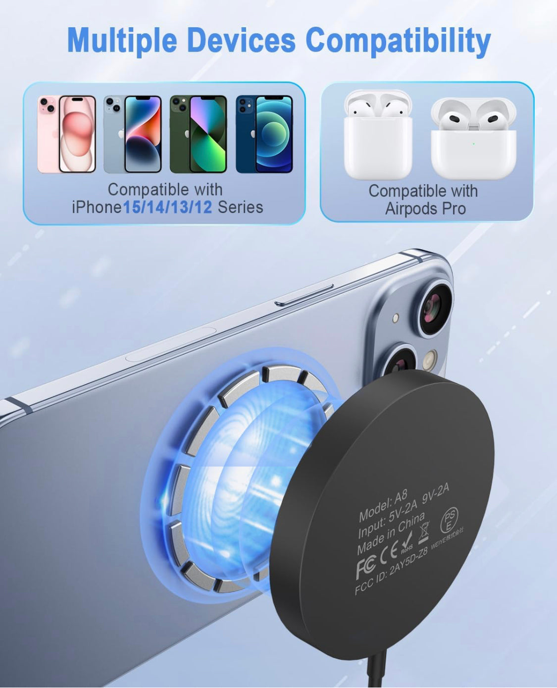 PHONES - Magnetic Wireless Charger