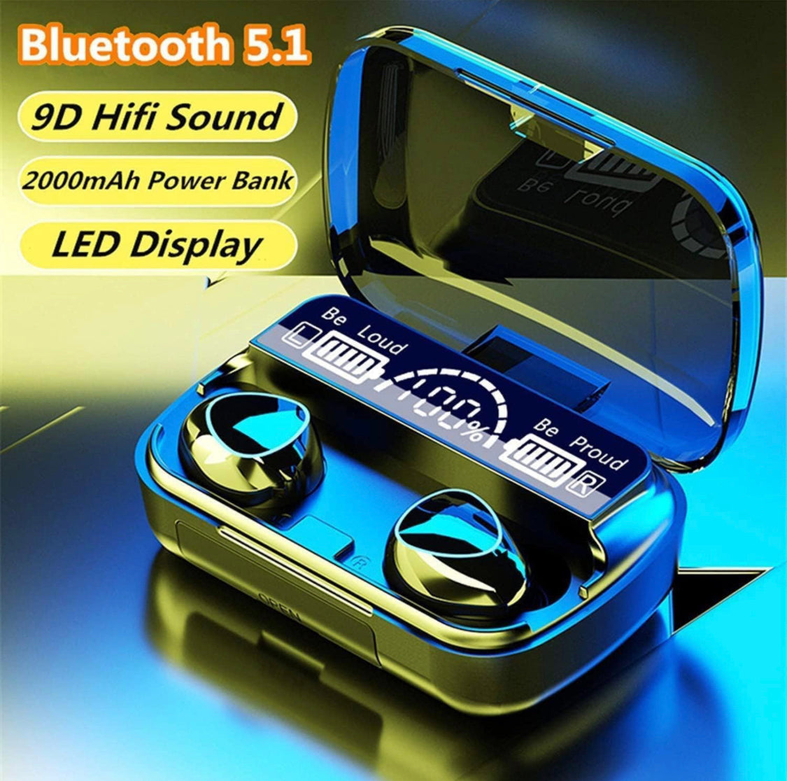 ELECTRONICS - Bluetooth 5.1 Wireless Earbuds