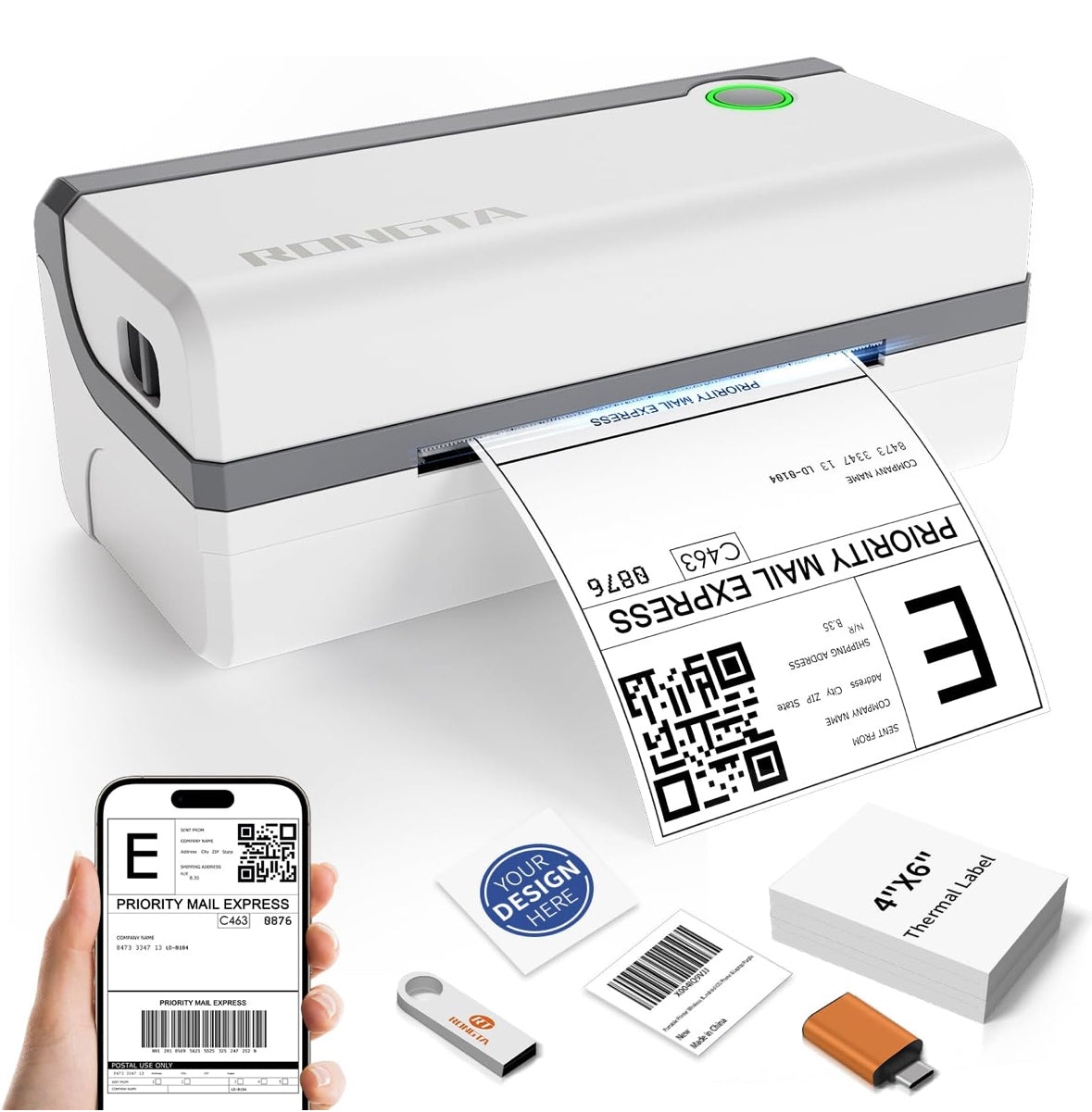 ELECTRONICS - Thermal Label Printer – Dorado Deals