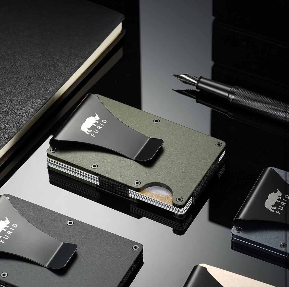 ACCESSORIES FOR MEN - RFID Credit Card / Money Clip Wallet