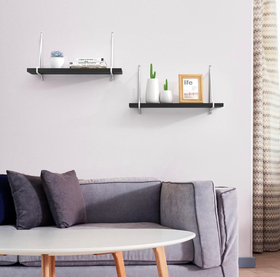 HOME - Floating Wall Shelves (Set of 2)