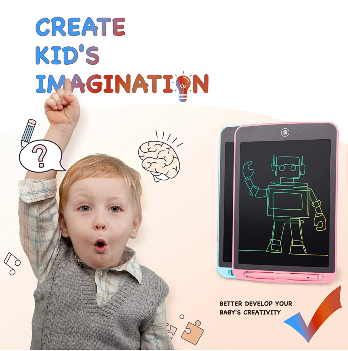 KIDS - LCD Writing Tablet