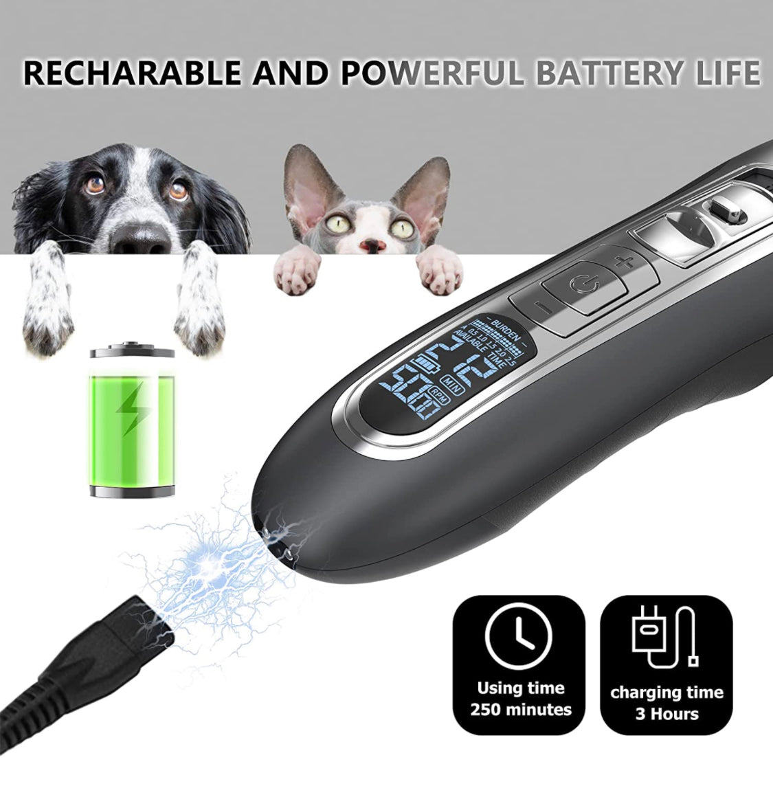 PETS - Electric Pet Hair Clippers