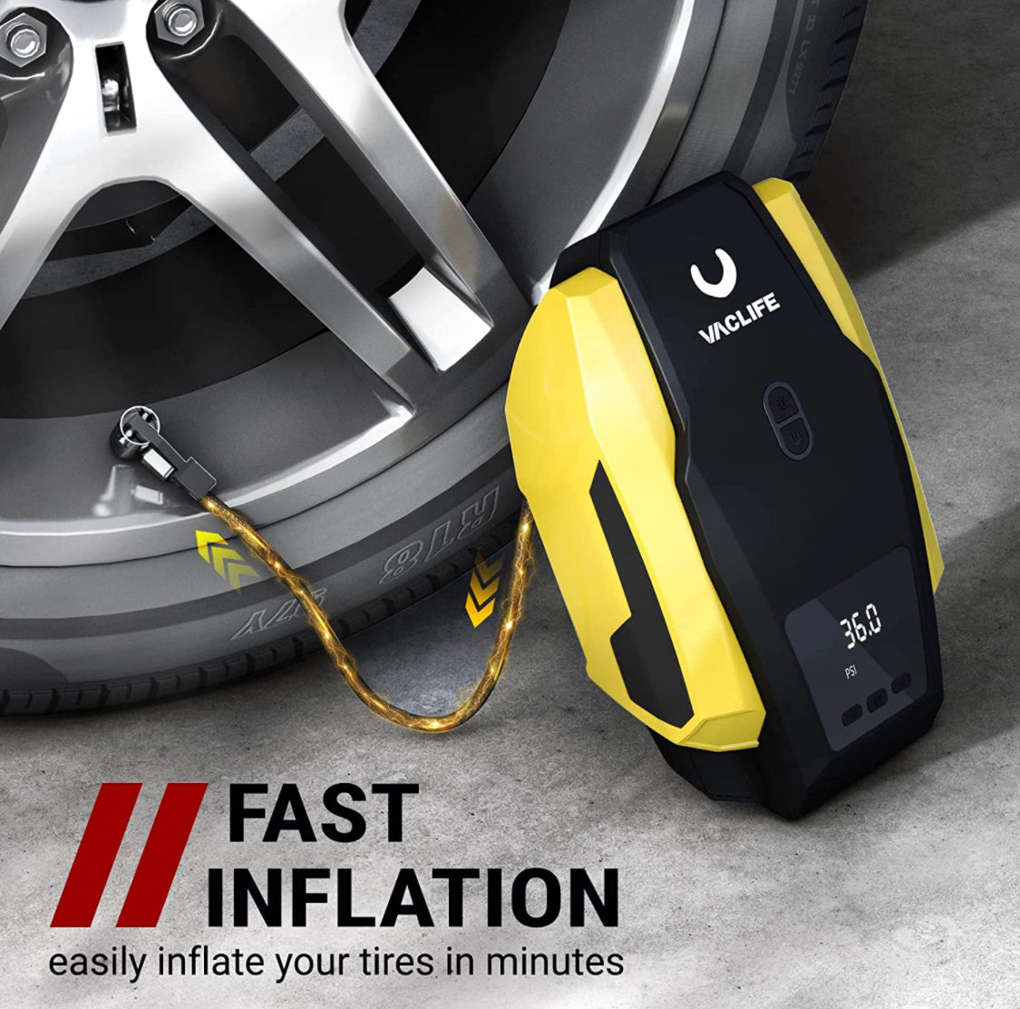 ELECTRONICS - Portable Air Compressor