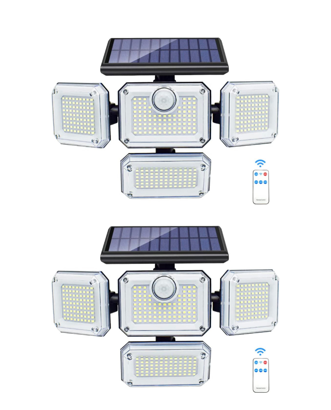 LIGHTING - Flood Lights with Solar Motion Sensor