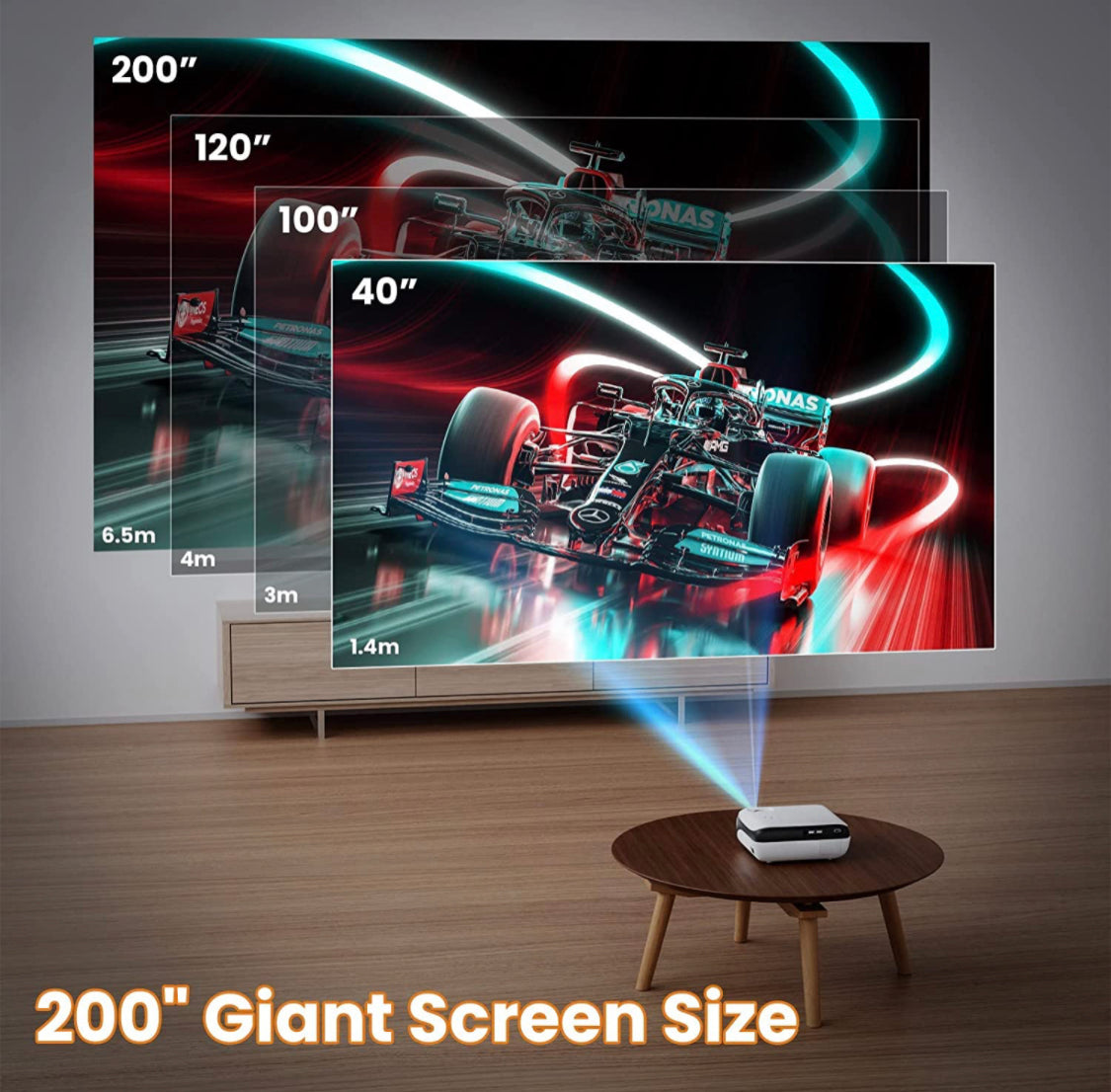 ELECTRONICS - Movie Projector HD 1080p