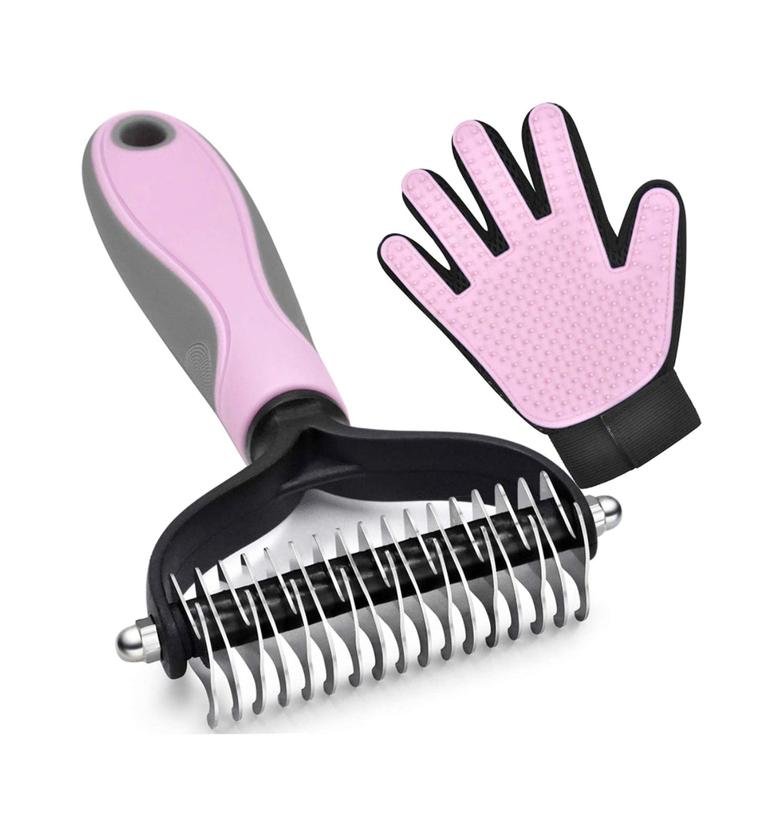 PETS - Grooming Brush & Glove Kit