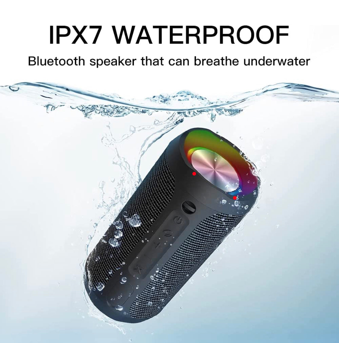 ELECTRONICS - Bluetooth Waterproof Portable Speaker