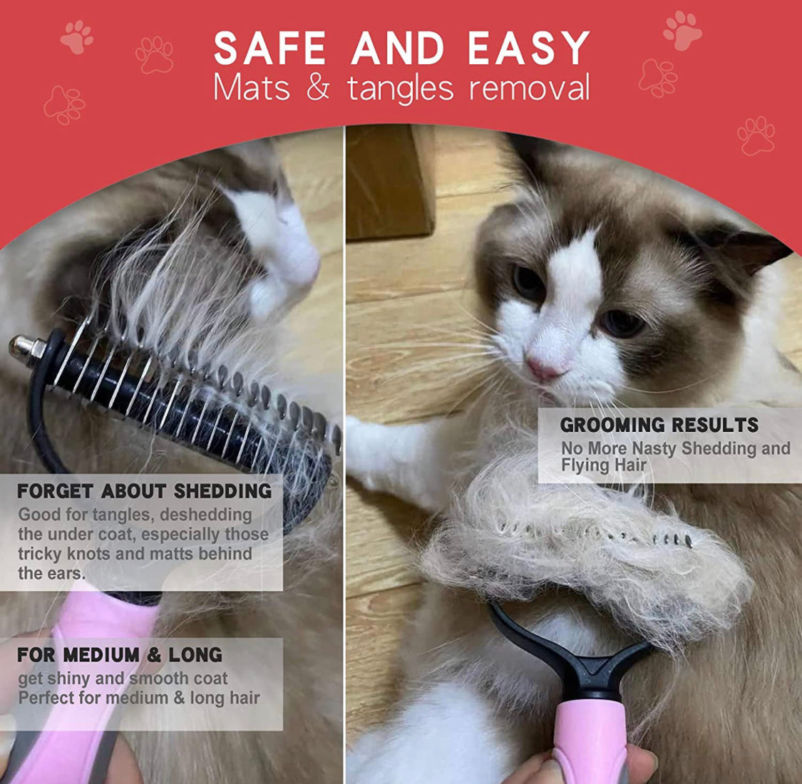 PETS - Grooming Brush & Glove Kit